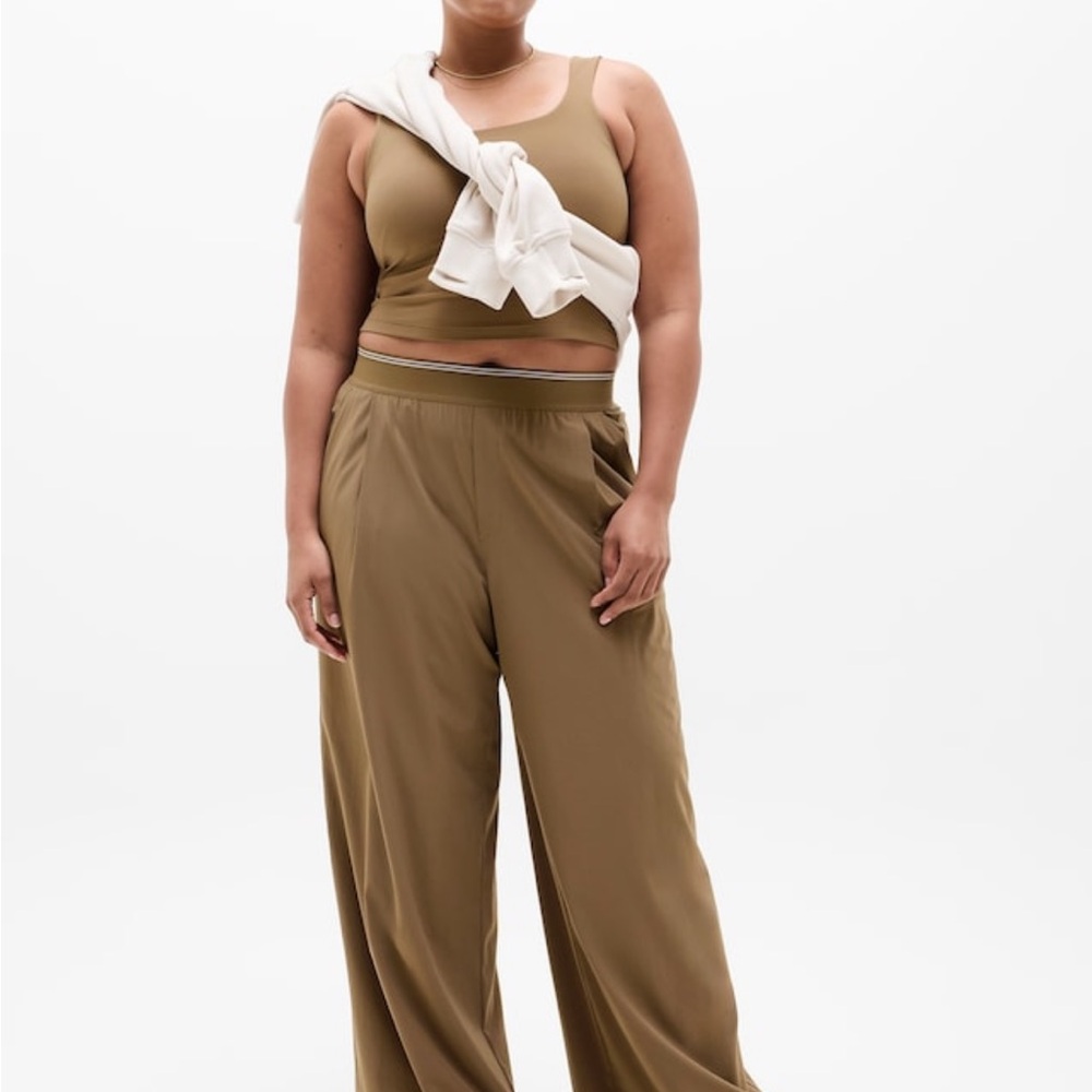 Athleta High Rise Wide-Leg Pants